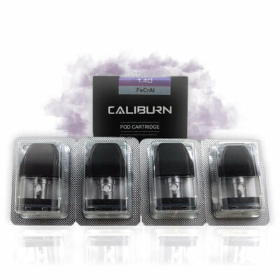 UWELL Caliburn Replacement Pod & Coil (4x Pack)