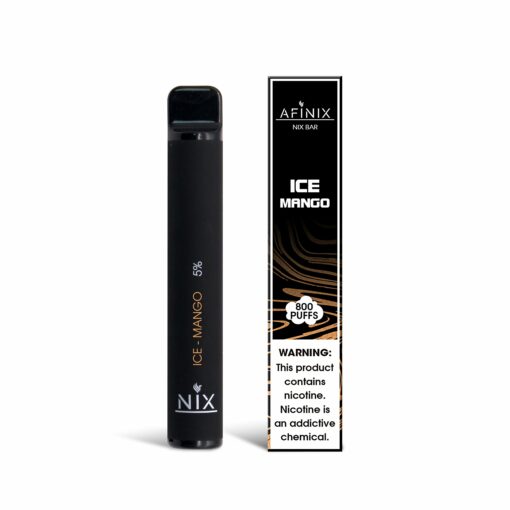 NEW Ice Mango - XL Disposable NIX BAR (600 puffs)